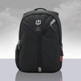 Twin Reversible (2-in-1) 14 inch Laptop Backpacks for Men and Women (Black, 16 Ltrs) Black